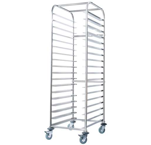 Mobile Gastronorm Rack Trolley - Bakery Trolley